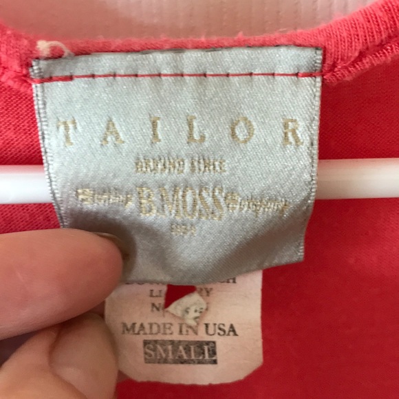 B. Moss Tie Back Blouse - Size Small - Picture 3 of 4